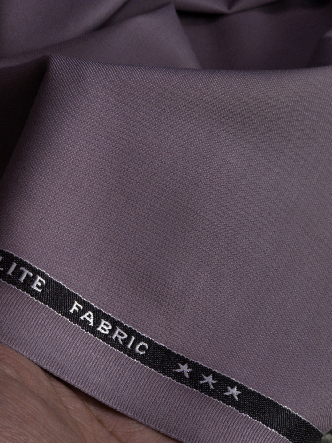 Raymond Men's Solids Polyester Viscose Suiting Fabric (Light Purple Haze) - Image 3