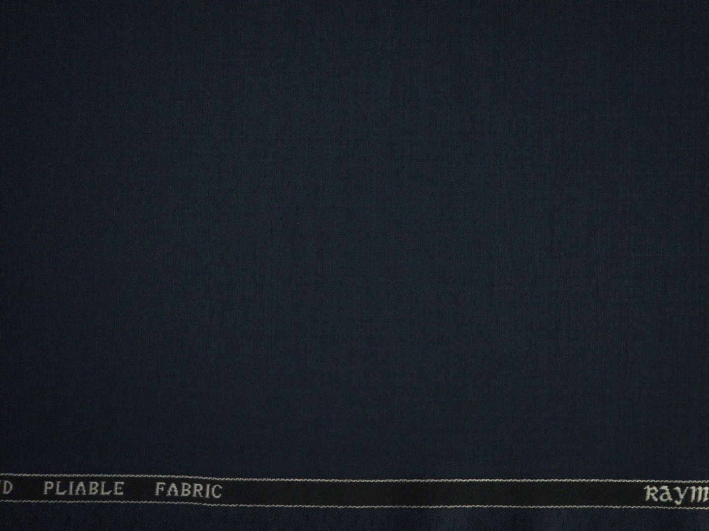 Raymond Men's Solids Polyester Viscose Suiting Fabric (Dark Prussian Blue) - Image 3