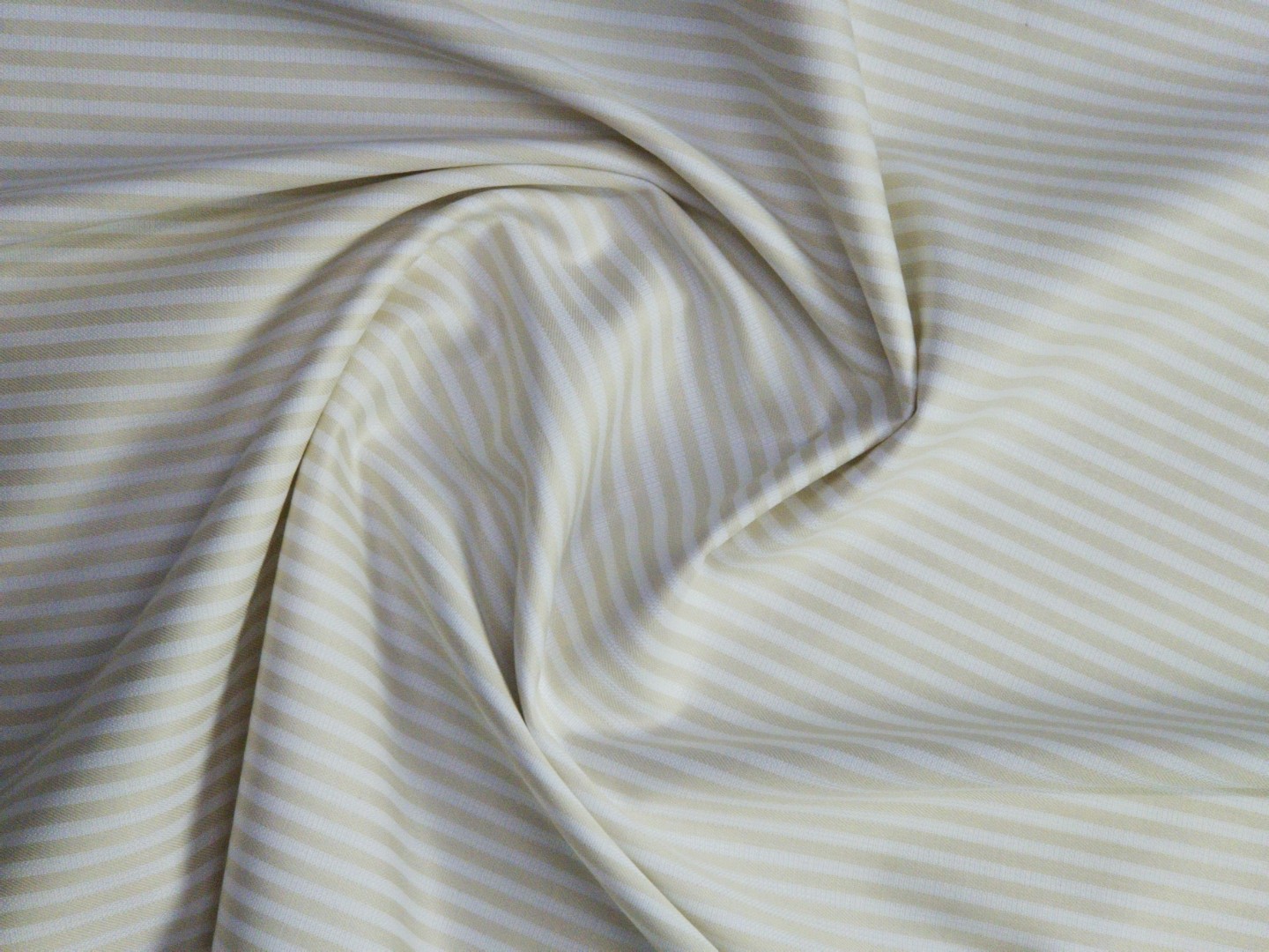 Manhattan Fabricano 2 Ply 100s Egyptian Giza Cotton Shirting Fabric (White & Sandstone Beige)