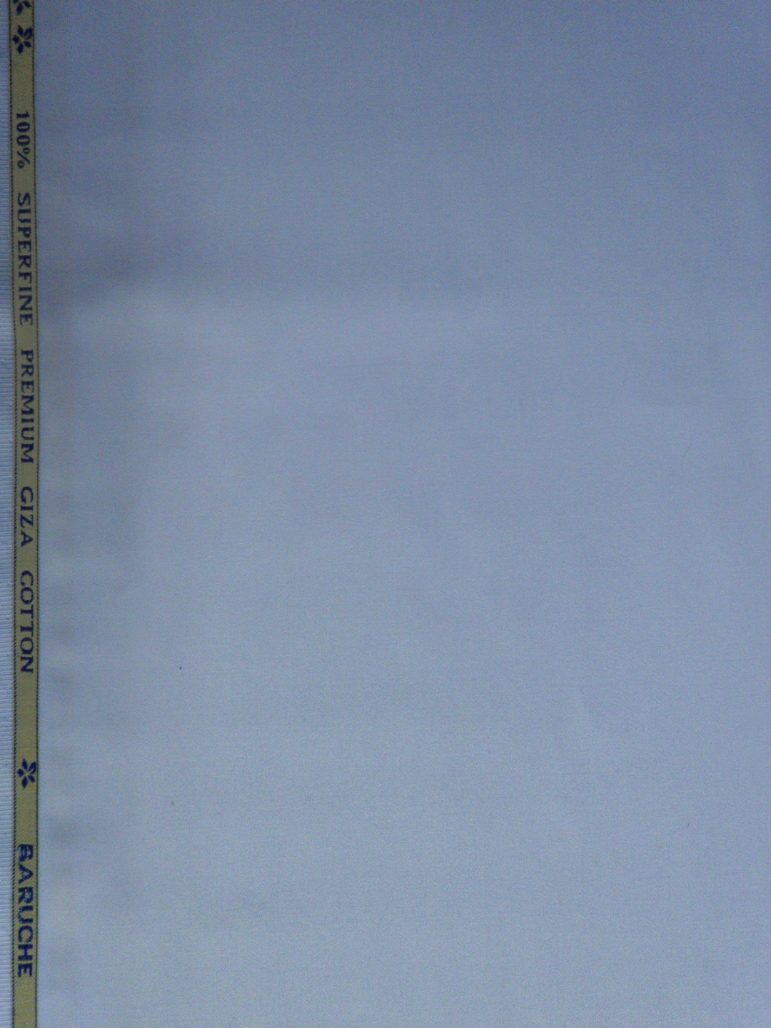 Baruche Cotton Solids Shirting Fabric (Sky Blue - Image 2