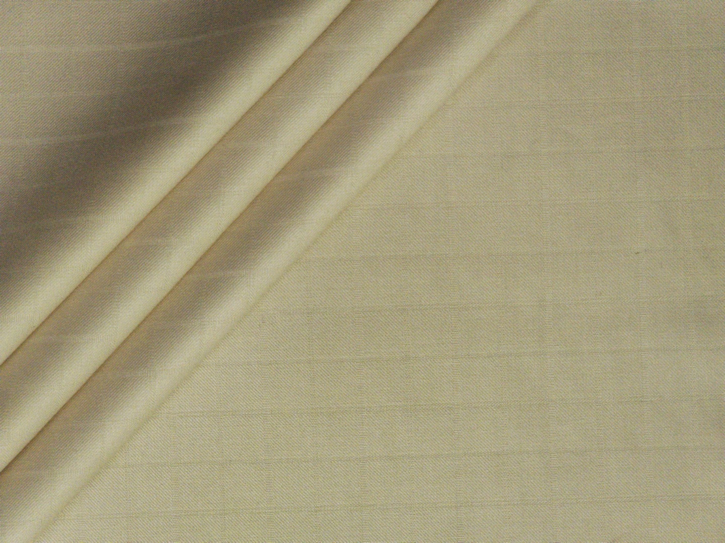 Raymond Men's Checks Polyester Suiting Fabric (Light Cream Bisque) - Image 3